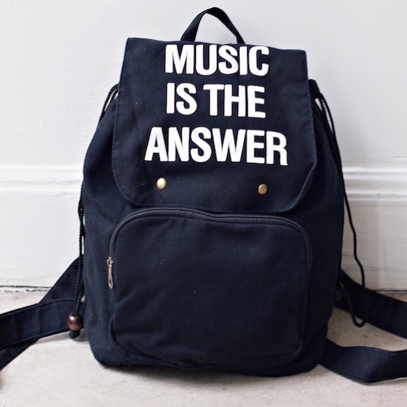 COPY - Jac Vanek Music Is The Answer Backpack - Picture 3 of 3